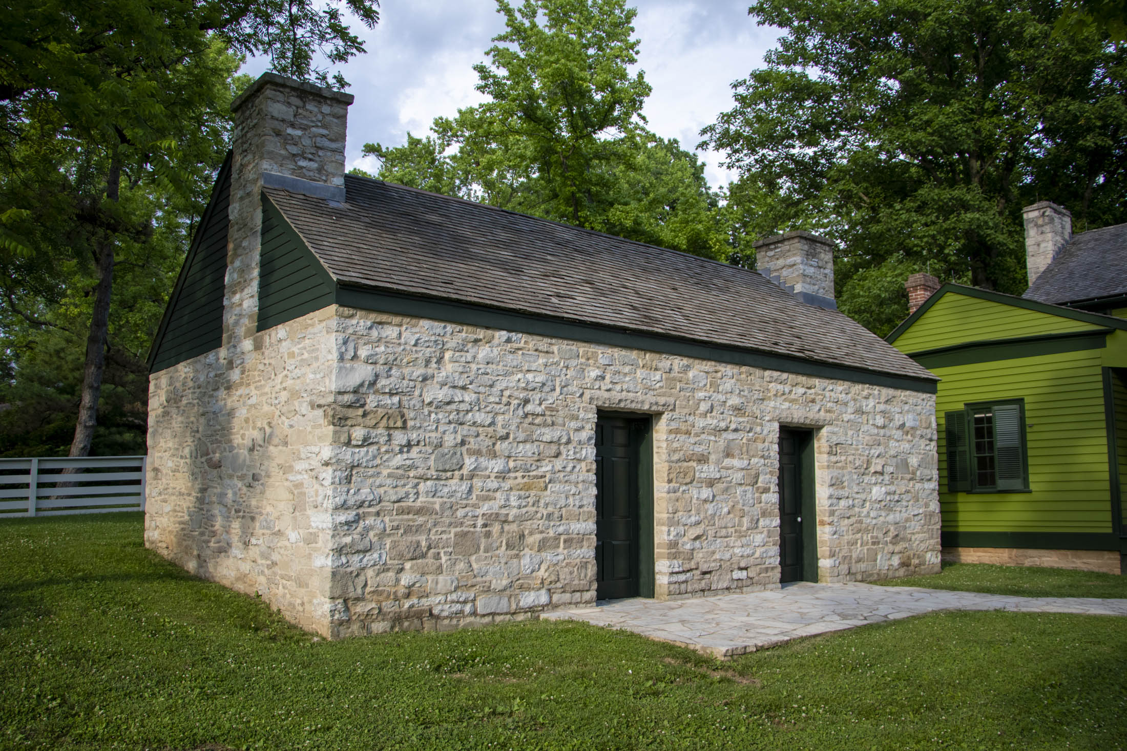 Summer kitchen exterior, front